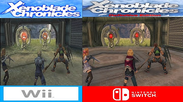 Xenoblade Chronicles: Original vs. Definitive Edition Comparison - Ether Cylinders