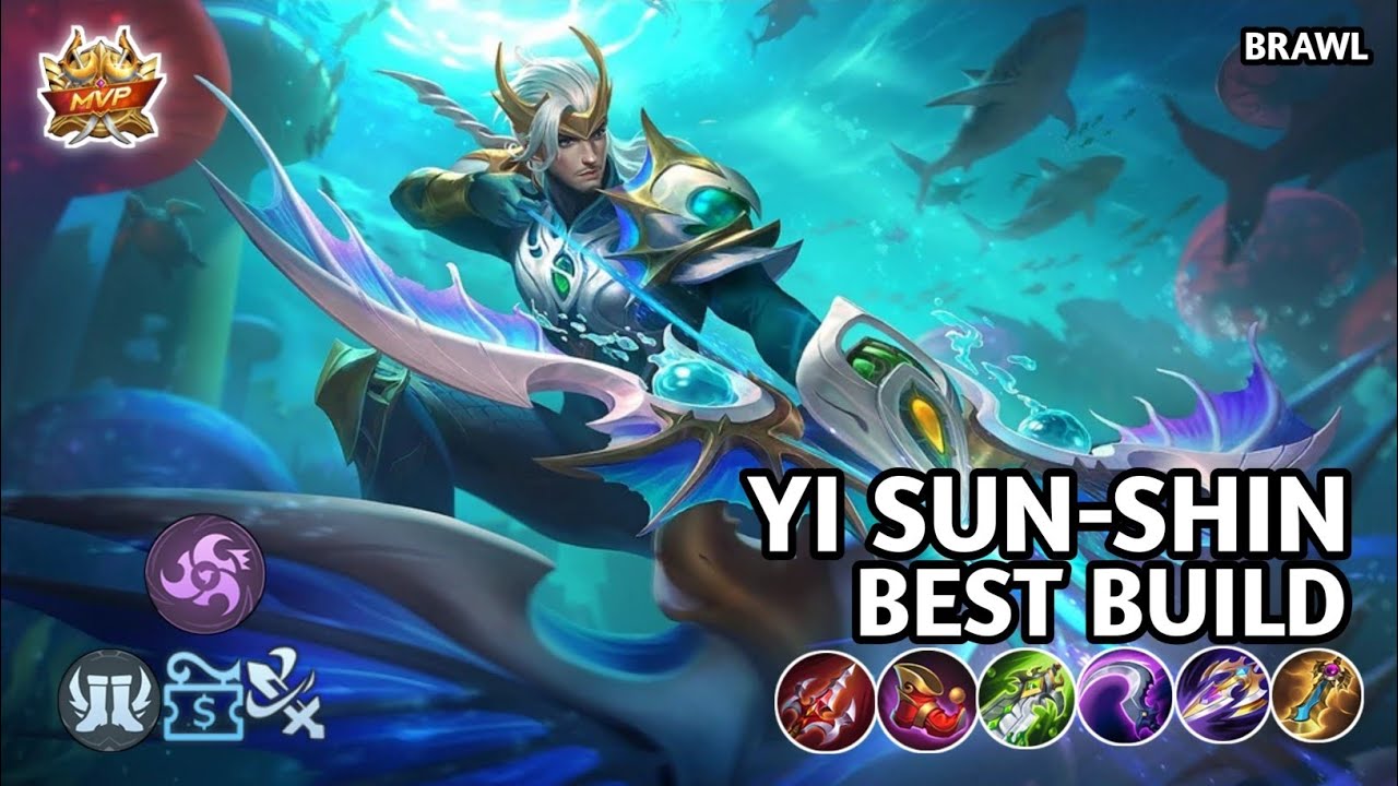 COBAIN HERO YI SUN-SHIN, KEMENANGAN MVP SUDAH TERJAMIN‼️- MOBILE LEGENDS BANG BANG INDONESIA 
