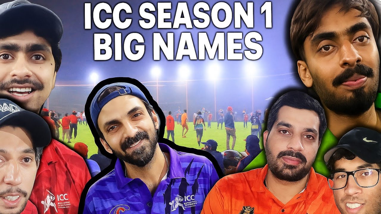 Icc Season 1 Tournament Lahore best Player and Talented Class 🔥! Meet with All ✅. 