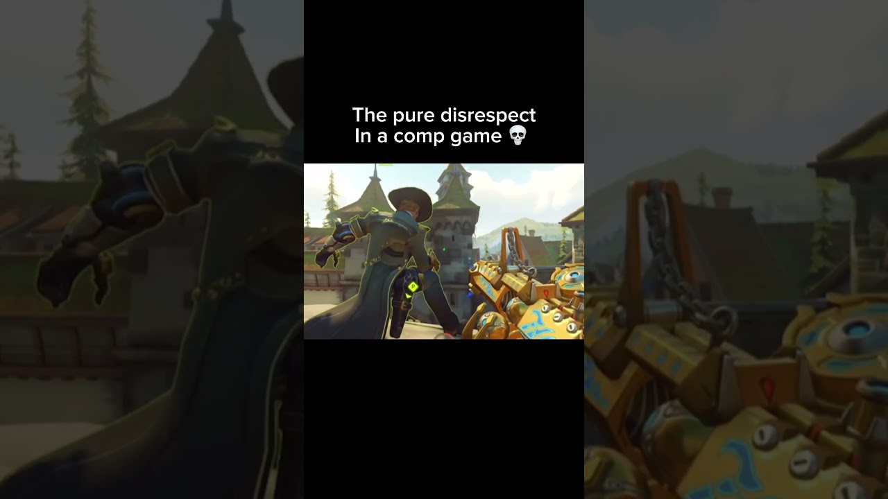 Overwatch games are something else 💀 #overwatch2 #Overwatch #gaming