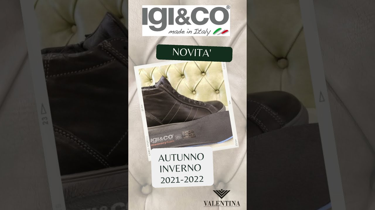 SNEAKERS ALTE DA UOMO, IGI\u0026CO INVERNO 2021 - YouTube