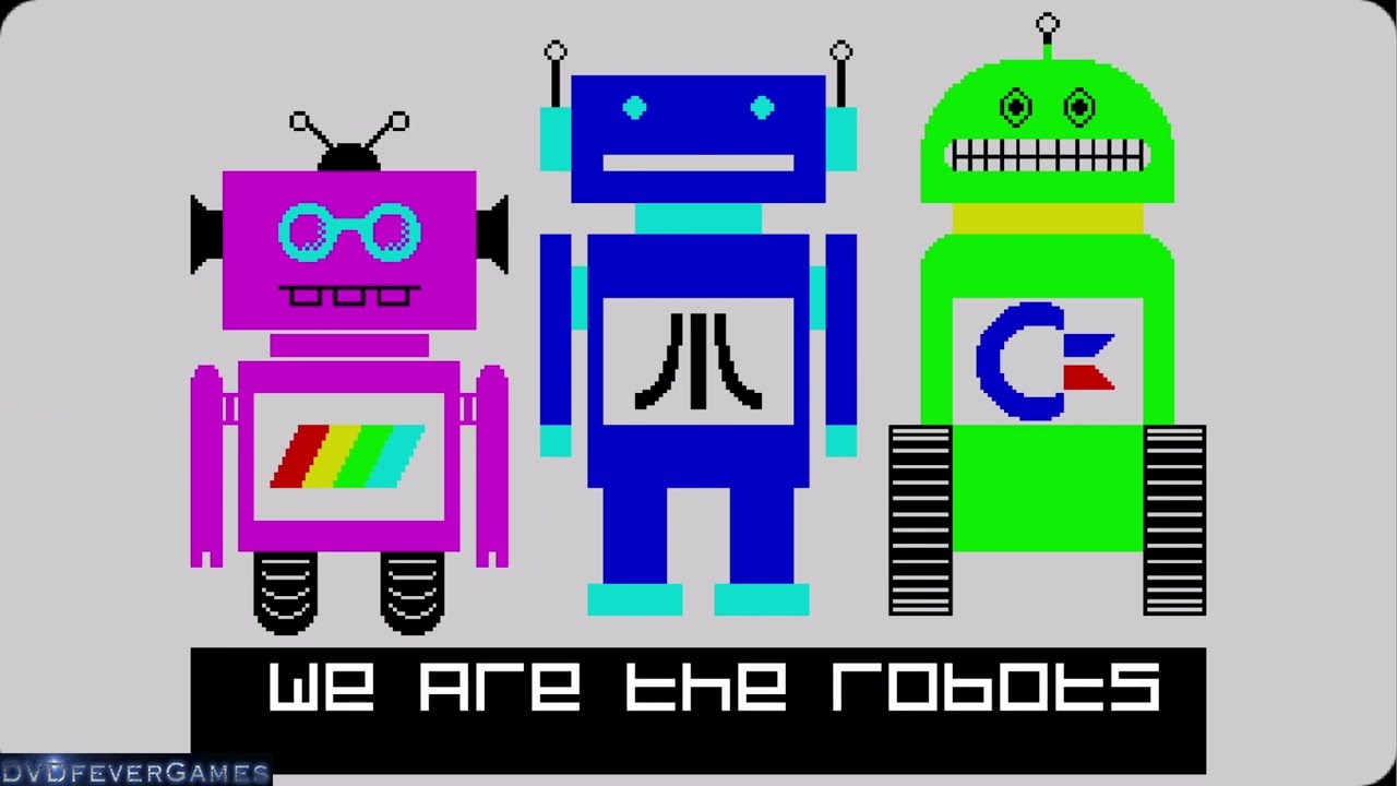 the 奥歯's 1st demo Incredible Kraftwerk ZX Spectrum 2023 Demo! We Are The 8