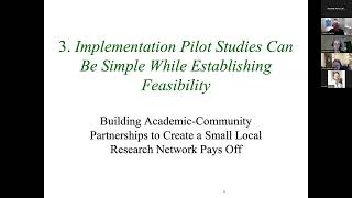 Implementation Science Working Group (ISWG) November 2024 Meeting.