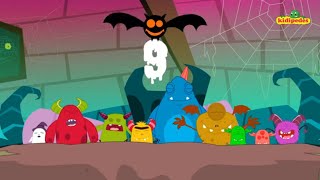 Ten In The Bed - Halloween Nursery Rhymes For Children I Kids Songs