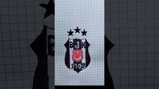 Beşiktaş logo çizimi #drawing #art #beşiktaş
