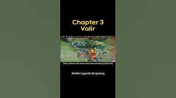 Chapter 3 Valir Mastery Code Tips #mobilelegends #shorts