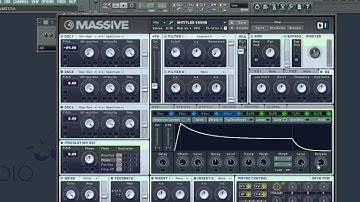 [FL studio tutorials] How to make a sub bass in massive