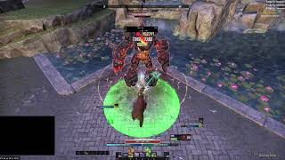 ESO - Stamina Warden DW/Bow (97k+ on Raid Dummy) - See Description - Elsweyr