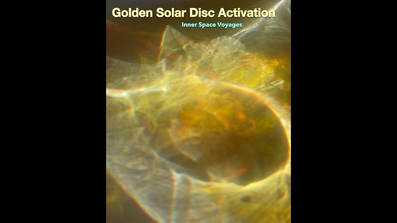 Golden Solar Disc Activation - with Solar Yellow Andara