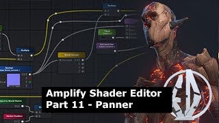 Panner Node with Amplify Shader Editor