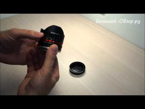 Объектив Samyang 8mm f 2 8 UMC Fish-eye Sony Nex