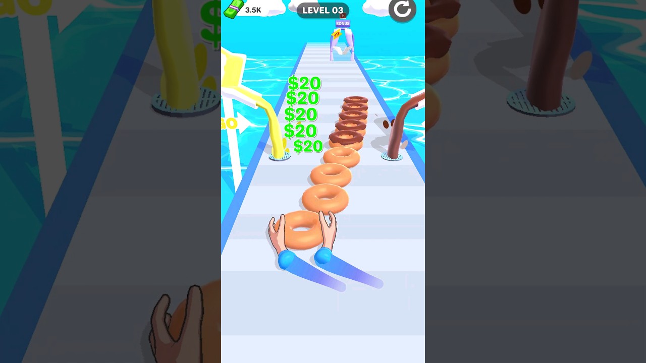 Donut Stack: Donut Maker Games 🍩