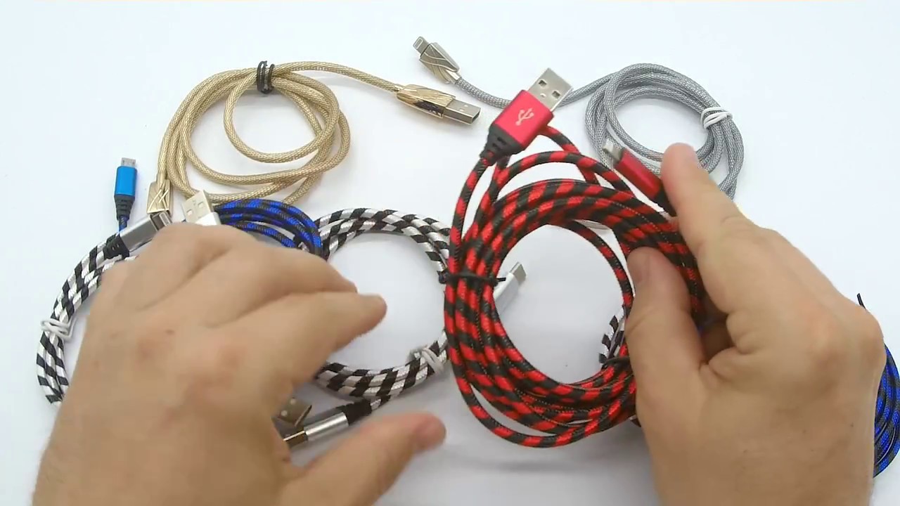 Тест USB кабелей DF (8-pin, Type-C и Micro-USB)