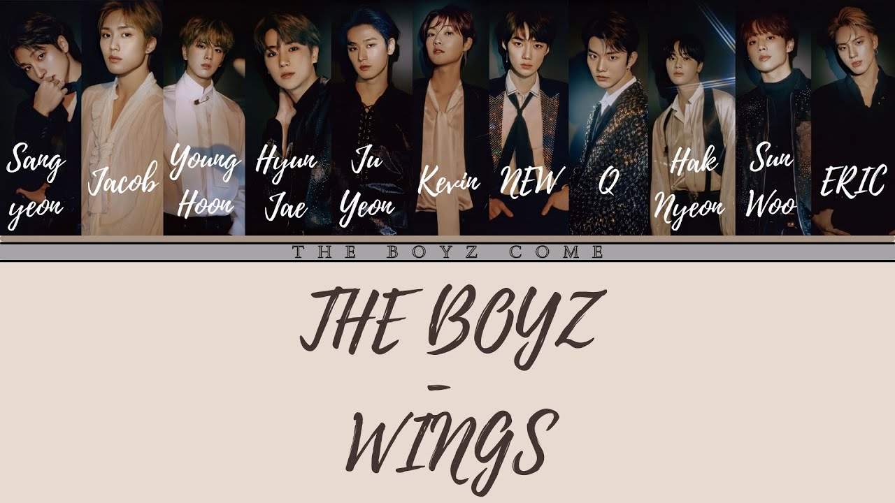 The Boyz Wings Lyrics Rom//Han//Eng YouTube