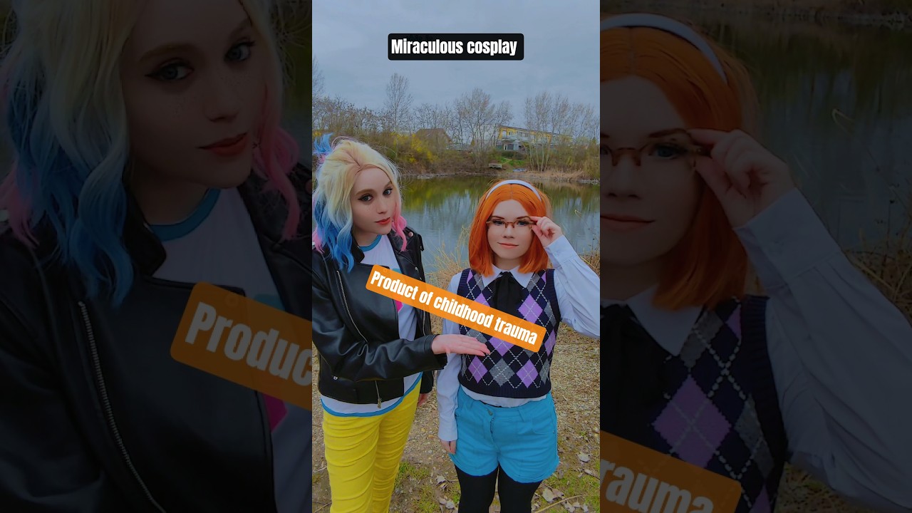 Childhood Trauma | Zoé & Sabrina @nikkihatsunecosplay #miraculous #cosplay #shorts