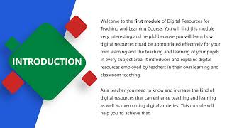 Module 1: Introduction