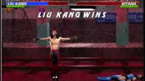Mortal Kombat Trilogy Liu Kang part 1
