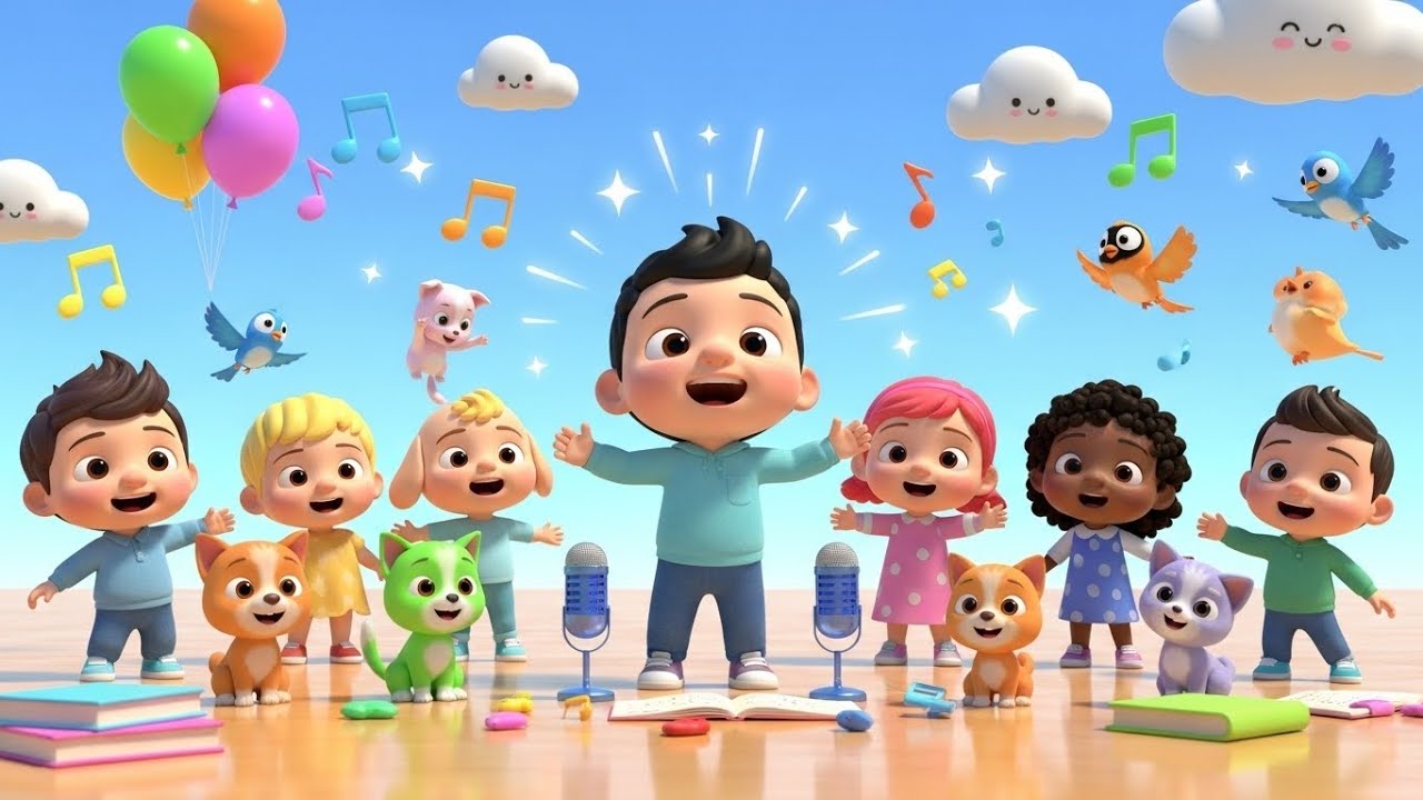 Sing Along With Kids | Popular Nursery Rhyme For Kids | Sing Along With ...