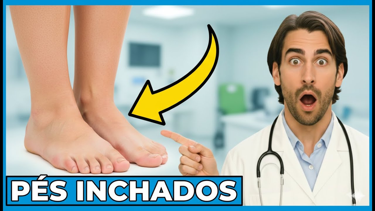 SEUS PÉS INCHAM TODO DIA? ALERTA GRAVE DO CORAÇÃO