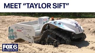 New robot helps clean Wisconsin lakefront beaches | FOX6 News Milwaukee
