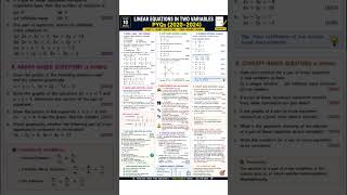 PYQ📑 #class10 #class9 #maths #motivation #like #learning #shorts #share #subscribe #youtubeshorts