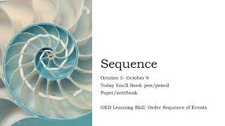 Sequence