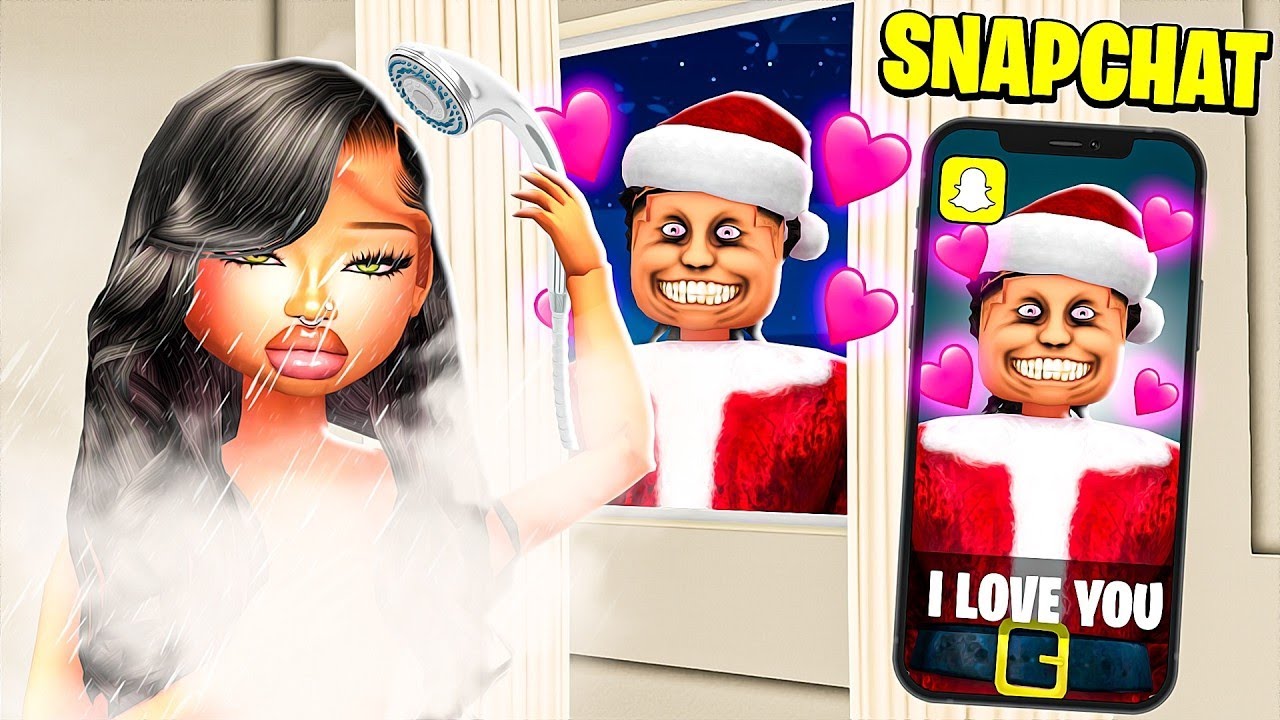 CREEPY SANTA FELL IN LOVE WITH ME In LifeTogether 🏠RP FOR 24 HOURS!