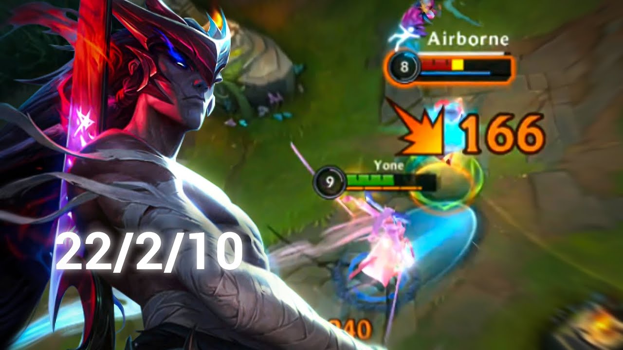 REWORKED YONE IS BROKEN INSANE DAMAGE BUILD WILD RIFT