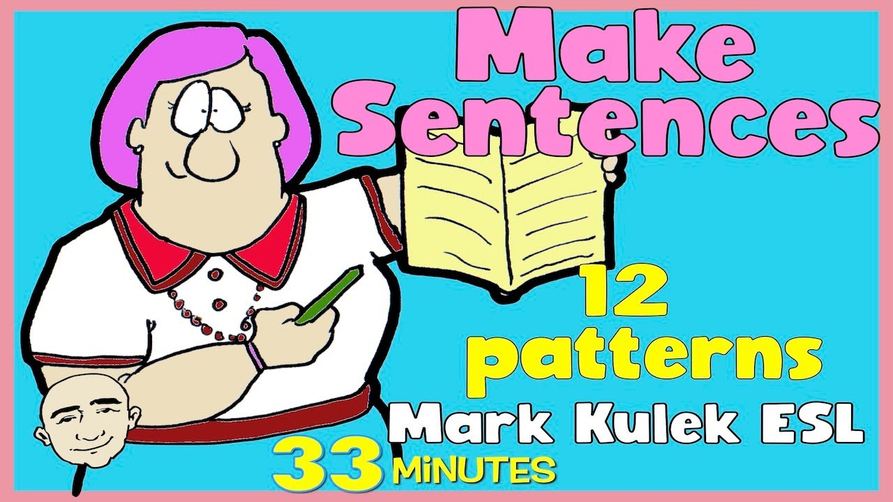 Make Sentences video collection English speaking practice Mark