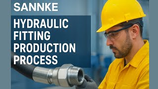 SANNKE Factory Tour: Inside Our Hydraulic Fitting Production Line #machine #machining #cnc