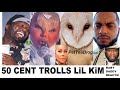 Lil Kim Baby Daddy Warns 50 Cent to Leave her Alone after he Trolls her with OWL Pic Comparison 🚫🦉👀