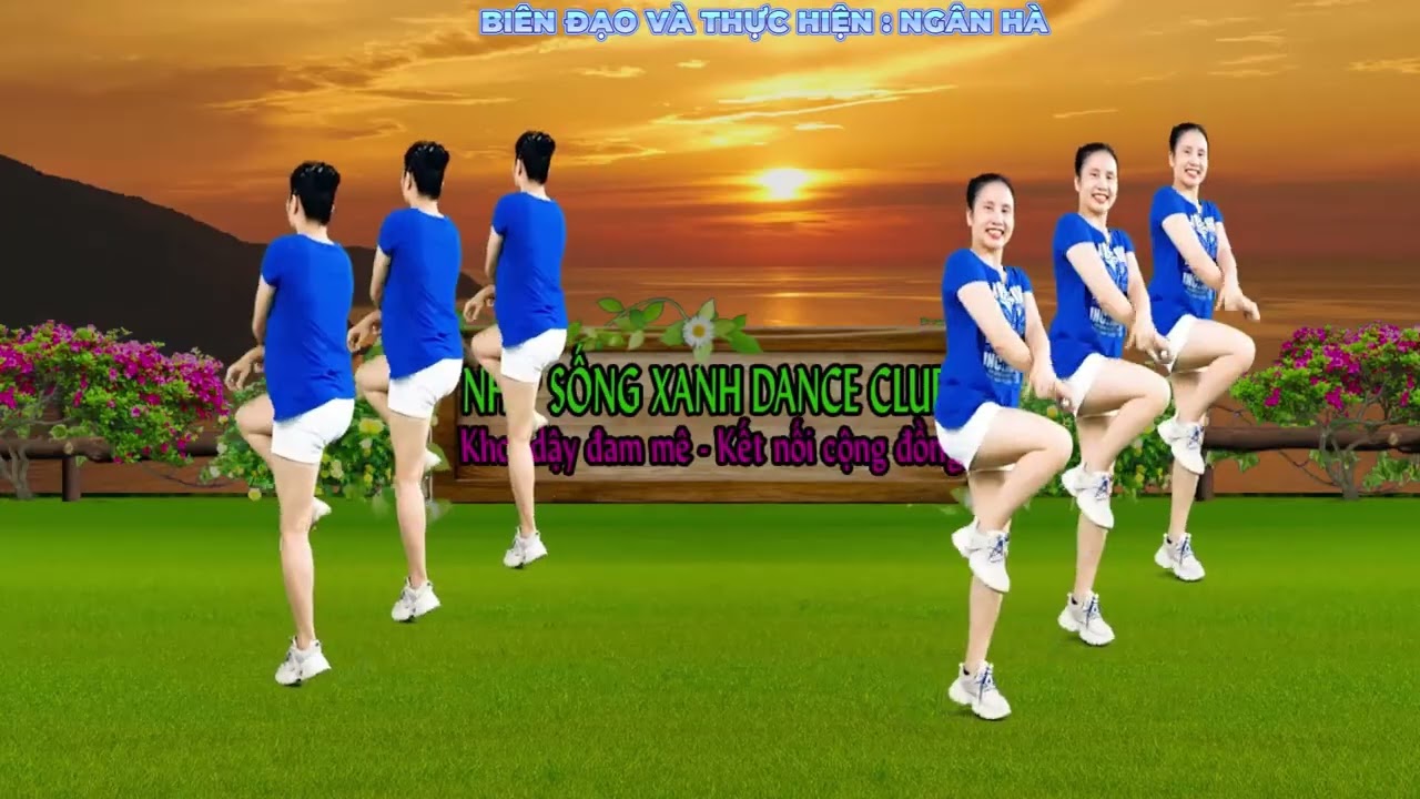 NGÀY EM ĐẾN -REMIX( CHERI CHERI LADY)-CHA CHA HAI HƯỚNG - BIÊN ĐẠO MỚI NHẤT DỄ HỌC
