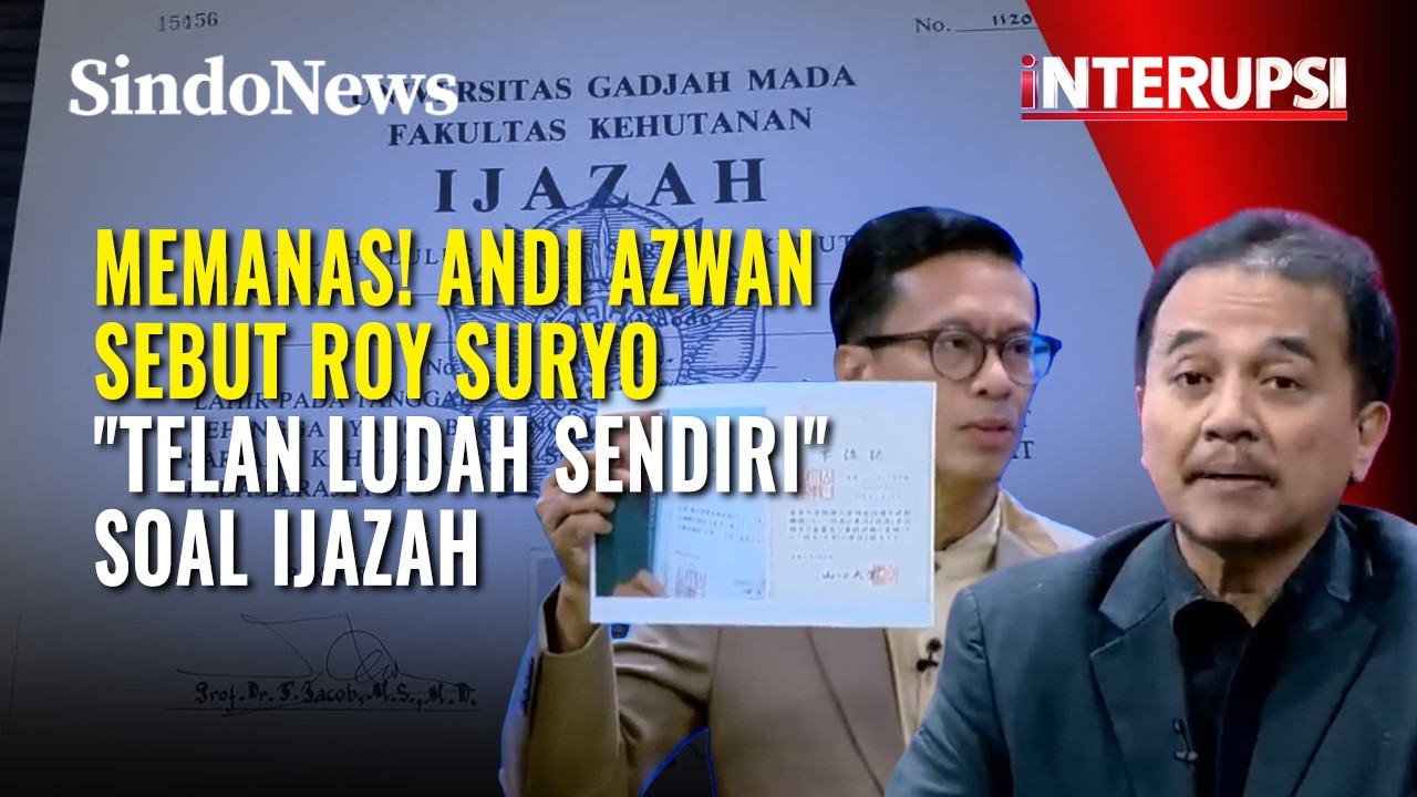 MEMANAS! Andi Azwan Sebut Roy Suryo 