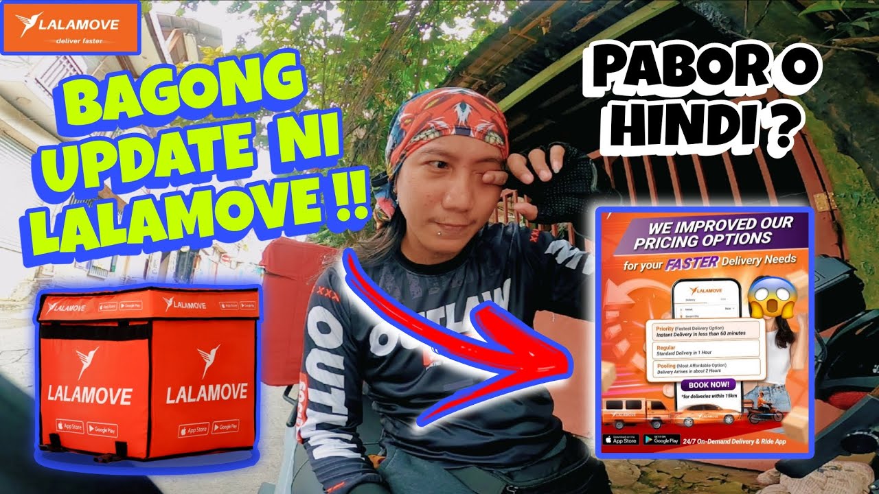 BAGONG UPDATE Ni LALAMOVE | PABOR o HiNDi? | LALAMOVE SERYE
