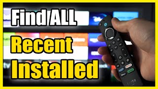 Famous How to Find Recently Installed Apps on Amazon Fire TV (Easy Method) Profile