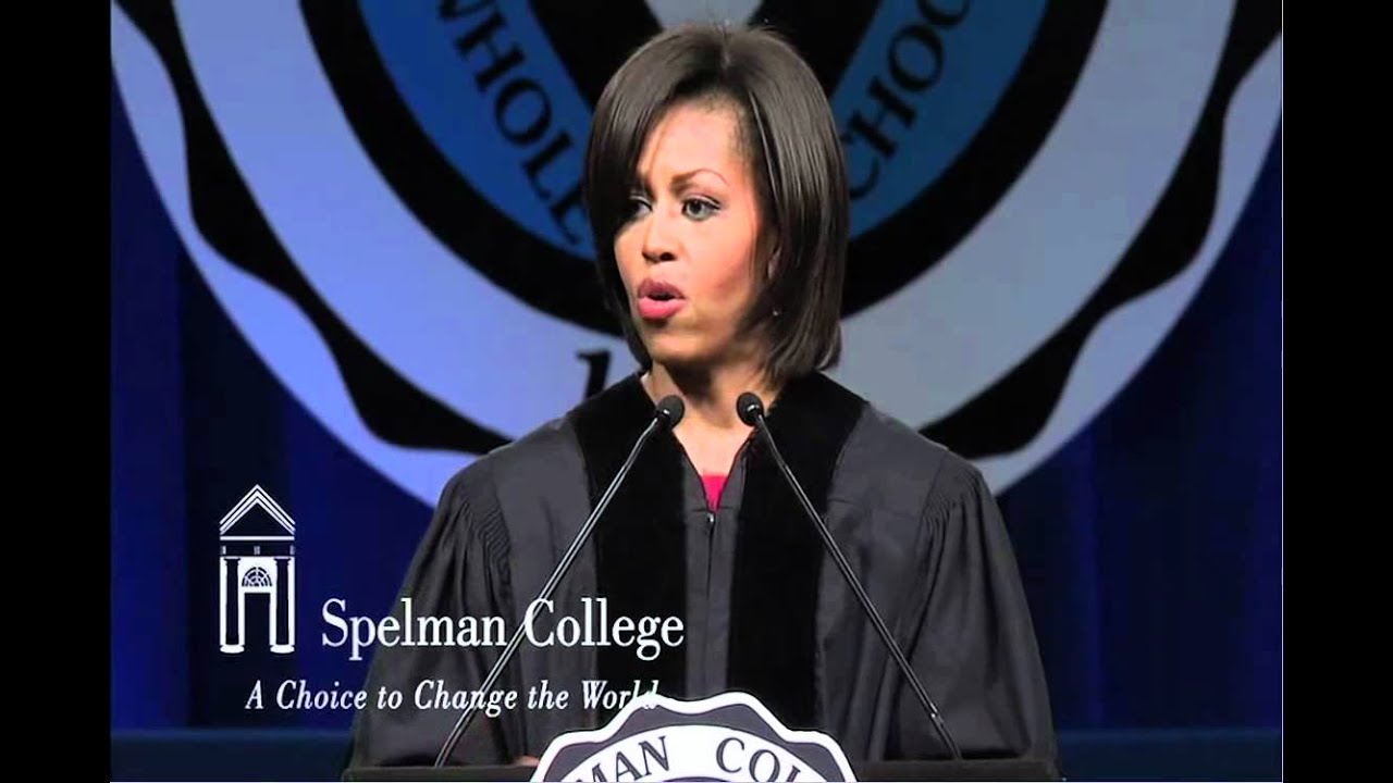 Michelle Obama Speech at Spelman's 2011 Commencement part 1/2