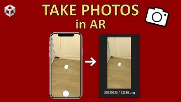 Take & Save Photos from Camera in AR Unity