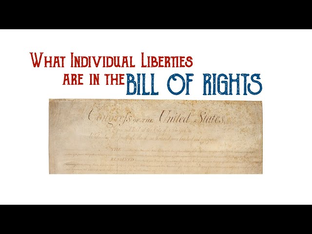 Individual Rights In The Constitution Examples