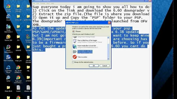 How to downgrade your 6.60 psp firmware