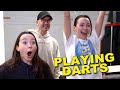Merrell Twins Play Darts with their Dad ($100 A Bullseye)