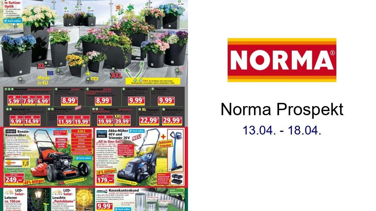 Norma Prospekt 13.04. - 18.04.