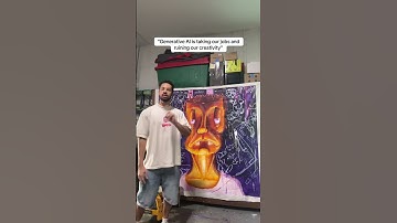 Generative AI is taking our jobs and ruining our creativity #real #genai #generativeart #painting