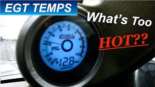 Exhaust Gas Temperature - ( The Gauge Readings From My ZD30 )