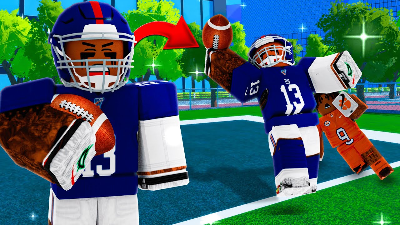 I Tried Odell Beckham Jr’s INSANE One-Handed Catch in Roblox Football Nation!