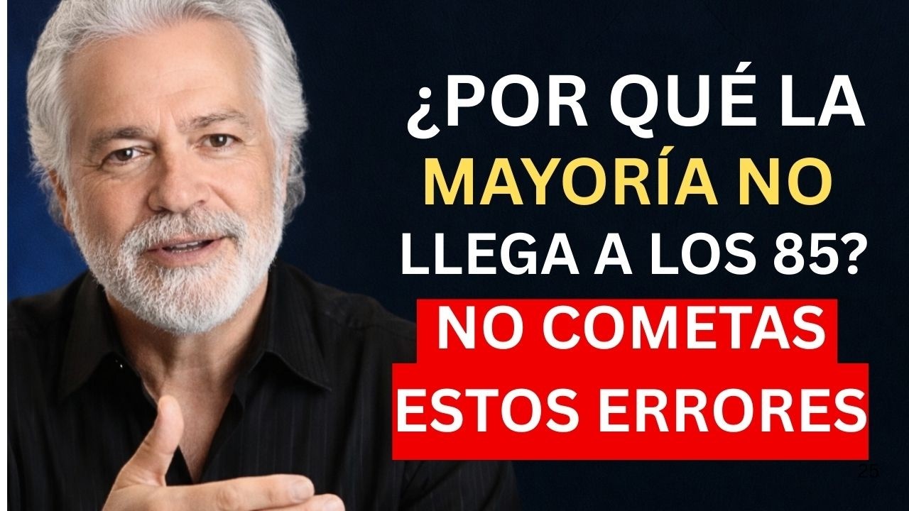¿Por qué muchos no llegan a los 85? Los 6 hábitos que debes evitar después de los 60