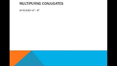 7.3: Binomial Radical Expressions