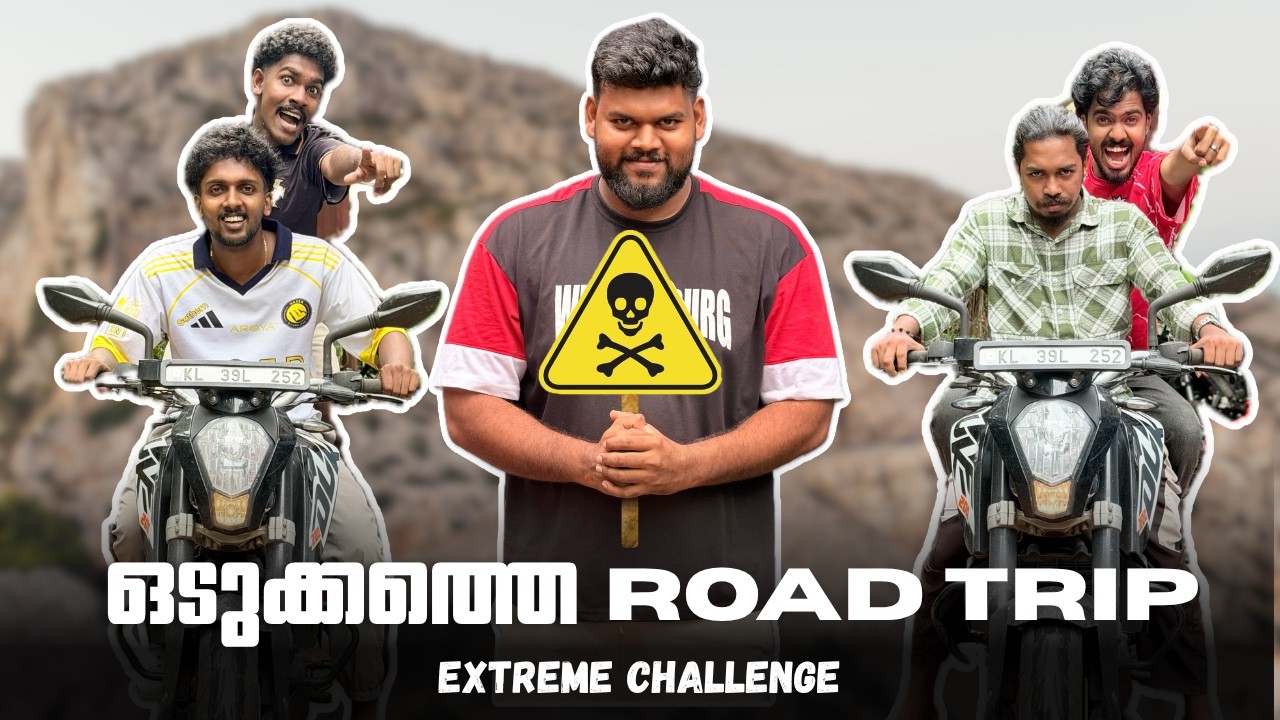 Extreme road trip challenge 😳☠️