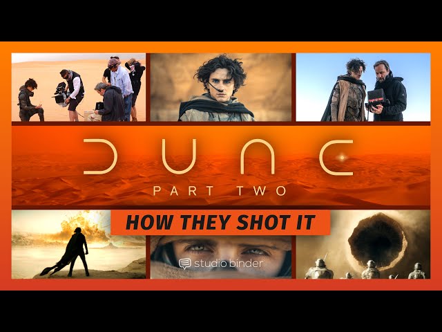 Dune Part 2 Behind the Scenes — How Denis Villeneuve Made a Scifi Masterpiece class=