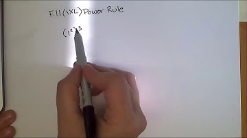 12/4 IXL Math Lesson F. 11 Power Rule