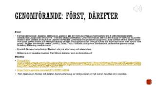 Stig Dagerman 'Att döda ett barn', lektionsplan, 2020
